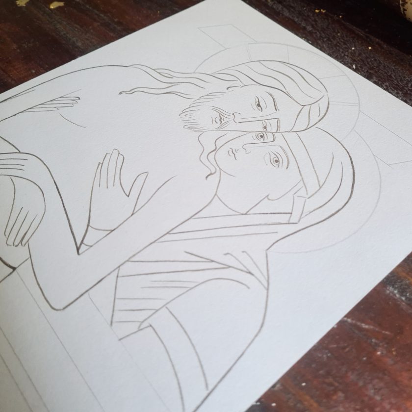 Boceto icono No llores por mí. - Imagen 2